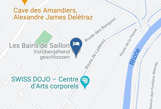 Martigny - Les Bains De Saillon Maps