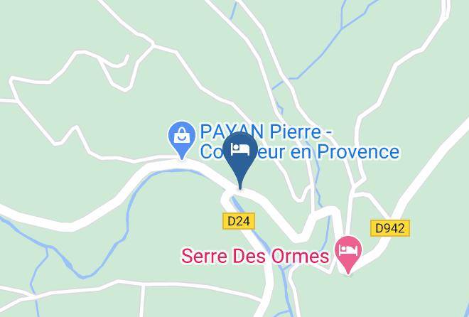 Hautes Alpes - Les Baronnies Chambres D'hotes Maps
