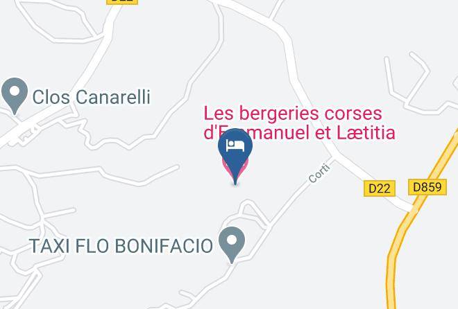 Southernsica - Les Bergeries Corses Demmanuel Et Laetitia Maps