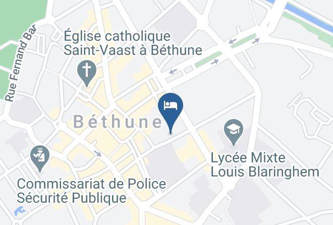 Pas De Calais - Les Bethunoises Suites Design Spa & Sauna Maps