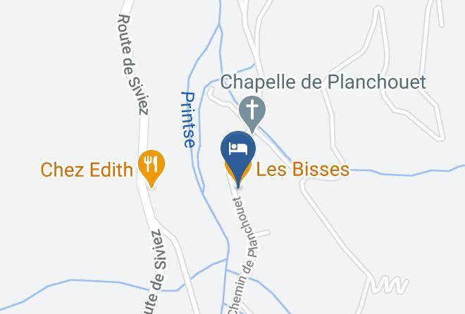 Conthey - Les Bisses Maps