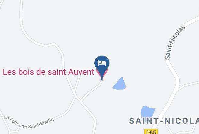 Haute Vienne - Les Bois De Saint Auvent Maps