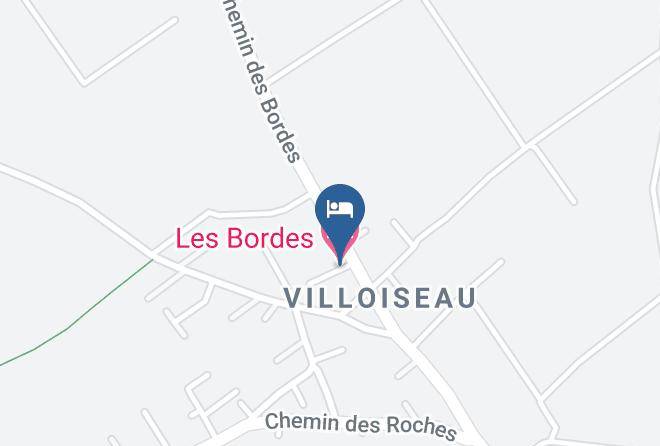 Loir Et Cher - Les Bordes Maps