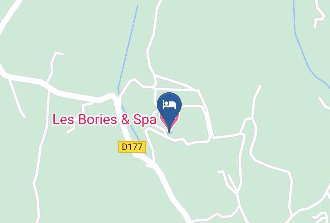 Vaucluse - Les Bories & Spa Maps