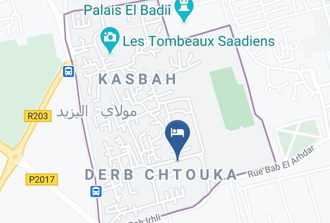 Marrakesh - Les Borjs De La Kasbah Maps
