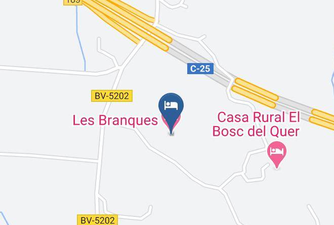 Barcelona - Les Branques Maps