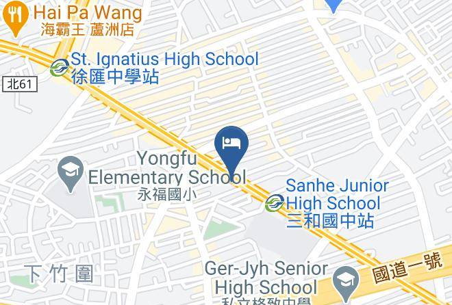 Sanchong District - Les Breezy Hotel Maps