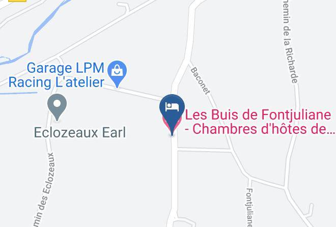 Drome - Les Buis De Fontjuliane Chambres D'hotes De Charme Maps