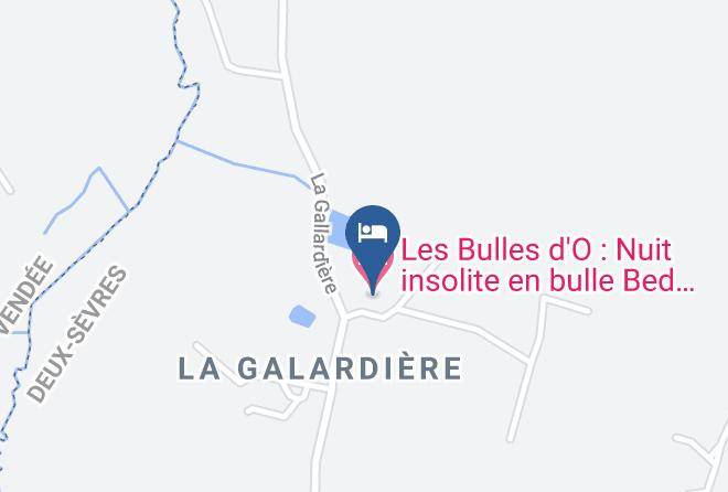 Deux Sevres - Les Bulles D'o Nuit Insolite En Bulle Bed And Breakfast Maps