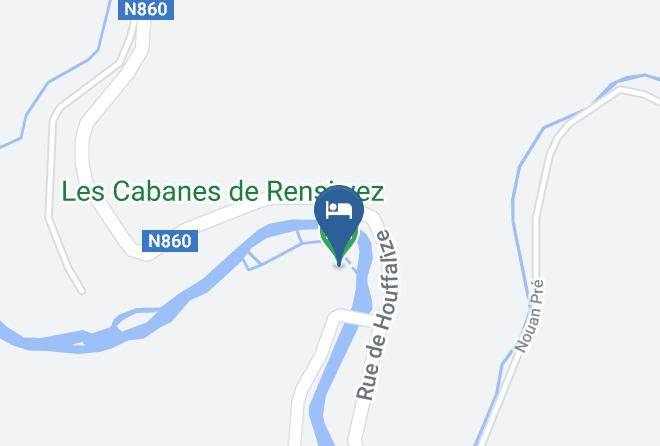 Luxemburg Province - Les Cabanes De Rensiwez Maps
