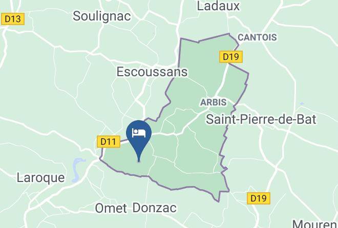 Gironde - Les Cabanes Des Benauges Maps