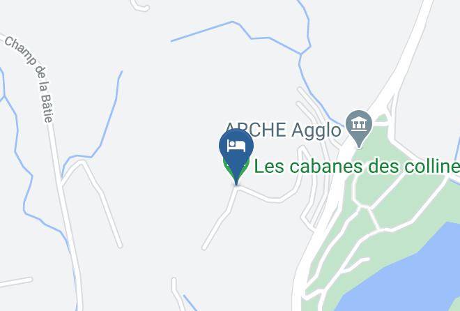 Drome - Les Cabanes Des Collines Maps