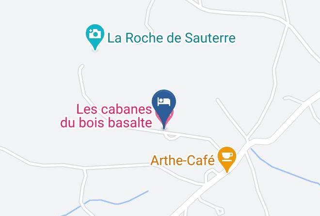 Puy De Dome - Les Cabanes Du Bois Basalte Maps