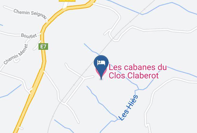 Pyrenees Atlantiques - Les Cabanes Du Clos Claberot Maps