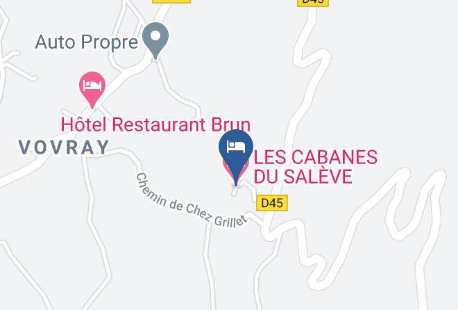 Haute Savoie - Les Cabanes Du Saleve Maps