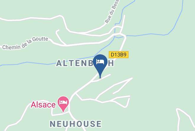Haut Rhin - Les Cabanes Perchees Du Grand Ballon Maps