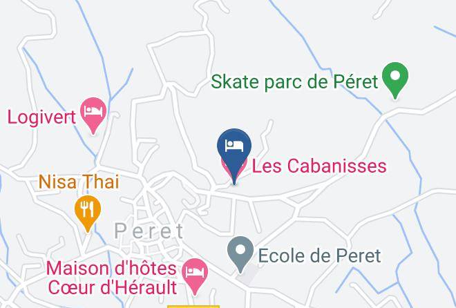 Les Cabanisses Map