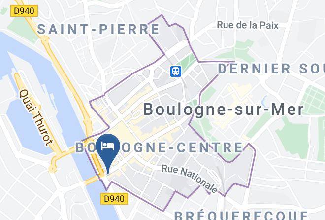 Pas De Calais - Les Cabines Du Mirador Maps