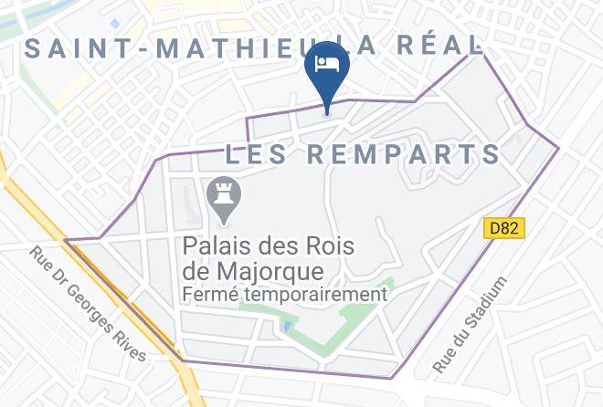 Pyrenees Orientales - Les Cagettes En Ville Maps