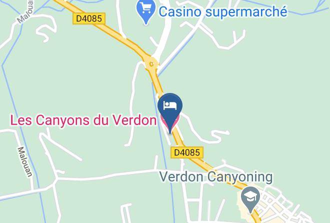 Alpes De Haute Provence - Les Canyons Du Verdon Maps