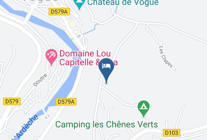 Ardeche - Les Carriers Maison D'hotes Maps
