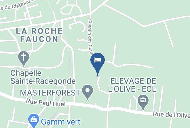 Indre Et Loire - Les Cathelinettes Chambres D'hotes Et Gite Maps