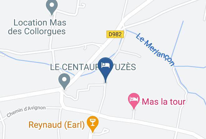 Gard - Les Centaurines Maps