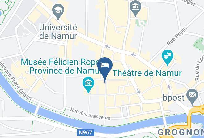 Namur - Les Cerisiers Bnb Au Centre De Namur Maps