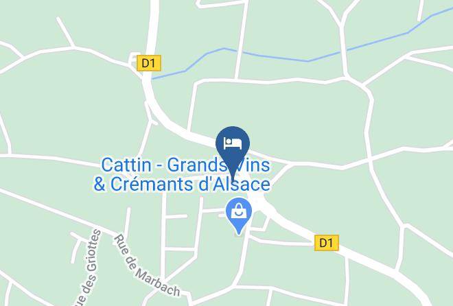 Haut Rhin - Les Chambres Belle Vue Maps