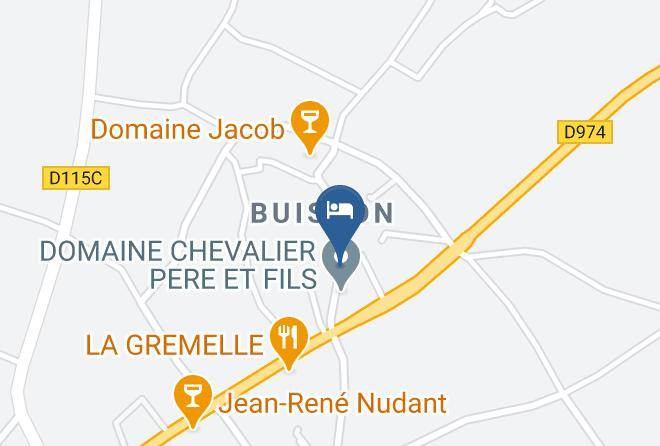 Cote D Or - Les Chambres Buissonnieres Maps