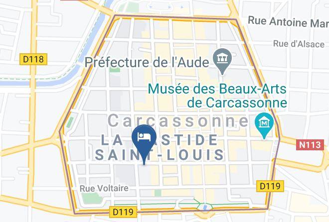 Les Chambres D'aime Map