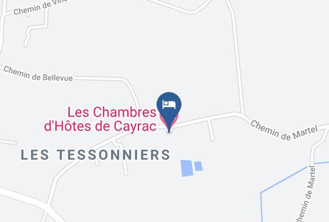 Tarn Et Garonne - Les Chambres D'hotes De Cayrac Maps