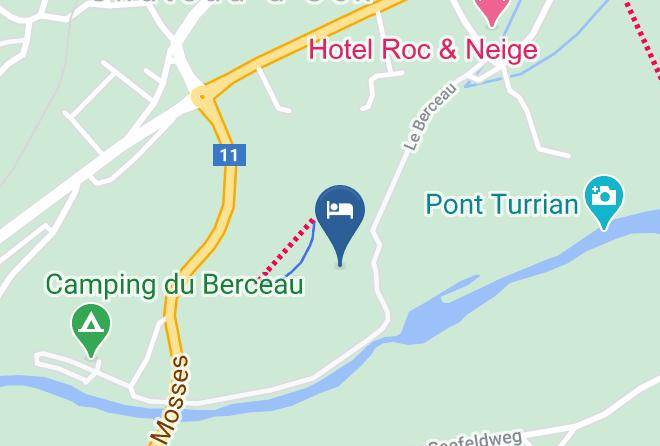 Pays D Enhaut - Les Chambres D'hotes Du Berceau Maps