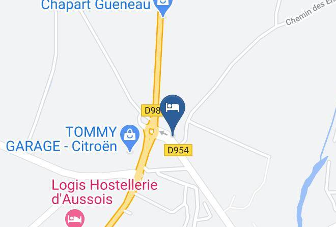 Cote D Or - Les Chambres D'hotes Du Bois Joli Maps