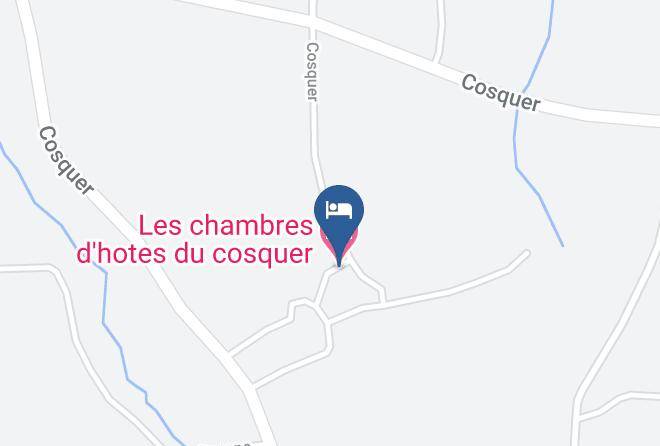 Les Chambres D'hotes Du Cosquer Map