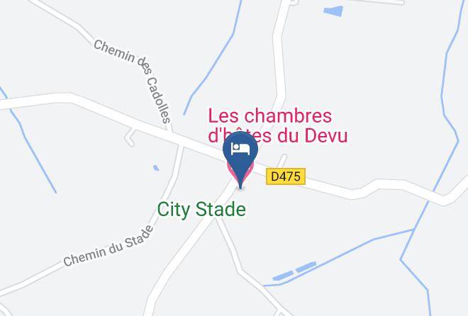 Saone Et Loire - Les Chambres D'hotes Du Devu Maps