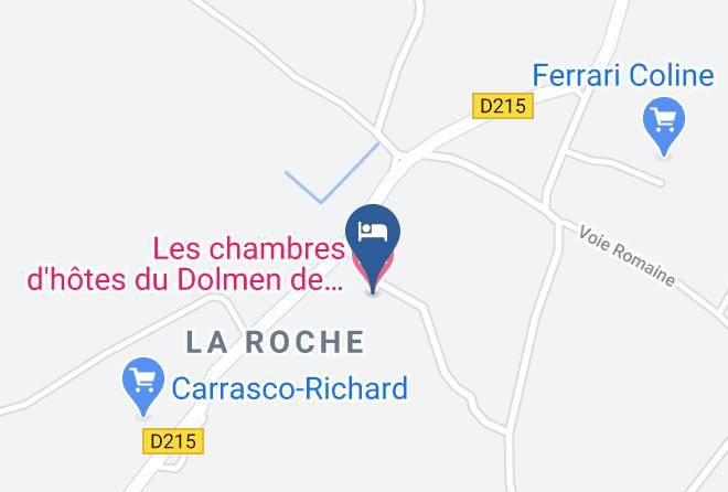 Charente Maritime - Les Chambres D'hotes Du Dolmen De La Pierre Levee Maps