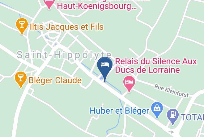 Haut Rhin - Les Chambres D'hotes Du Domaine Maps