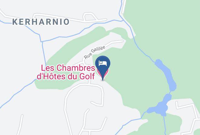 Morbihan - Les Chambres D'hotes Du Golf Maps