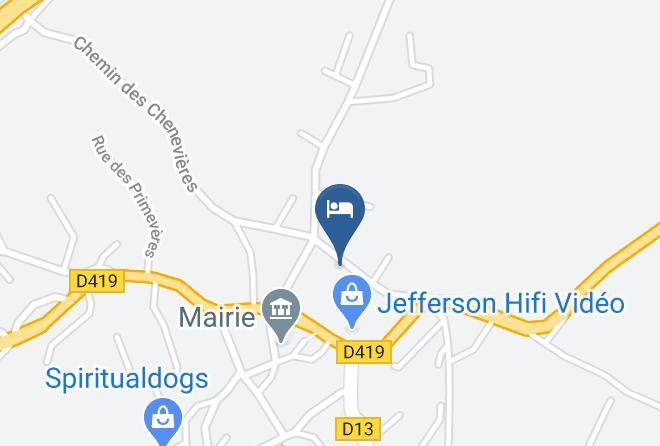 Territoire De Belfort - Les Chambres De Carole Maps