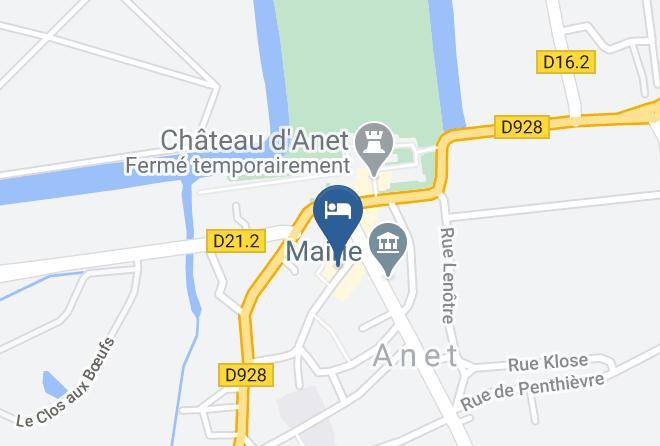 Eure Et Loir - Les Chambres De Diane Maps
