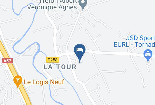 Var - Les Chambres De Gina Maps