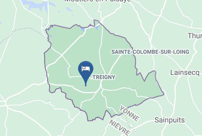Yonne - Les Chambres De Grangette Maps