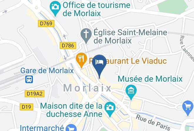 Finistere - Les Chambres De Guernisac Maps
