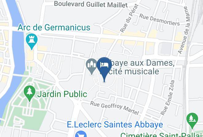 Charente Maritime - Les Chambres De L'abbaye Aux Dames Maps
