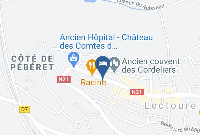 Gers - Les Chambres De L'horloge Maps