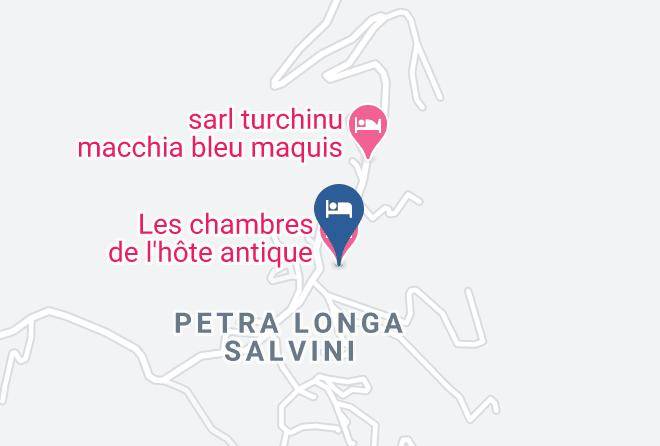 Les Chambres De L'hote Antique Map
