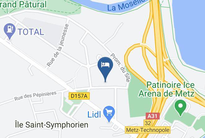 Moselle - Les Chambres De L'ile Maps