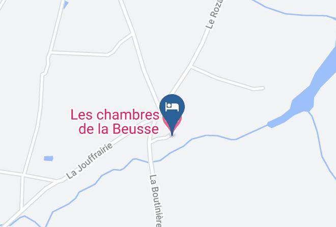 Loire Atlantique - Les Chambres De La Beusse Maps