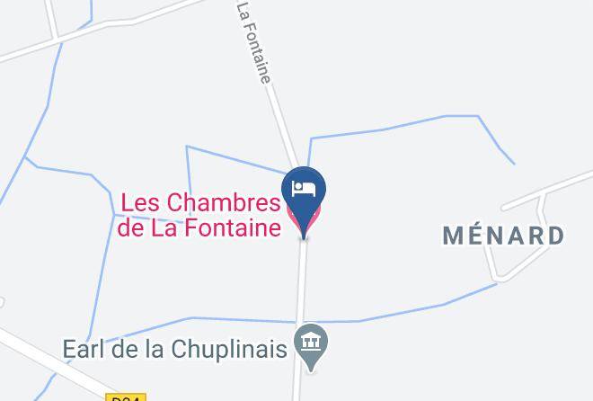 Ille Et Vilaine - Les Chambres De La Fontaine Maps